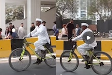 Pune Grand Tour 2026: 'आप्पांचा विषय लय हार्ड' पुण्यात सायकल स्पर्धेत 'ग्रँड एंट्री' मारणारे हेच ते बाळू आप्पा, म्हणाले...