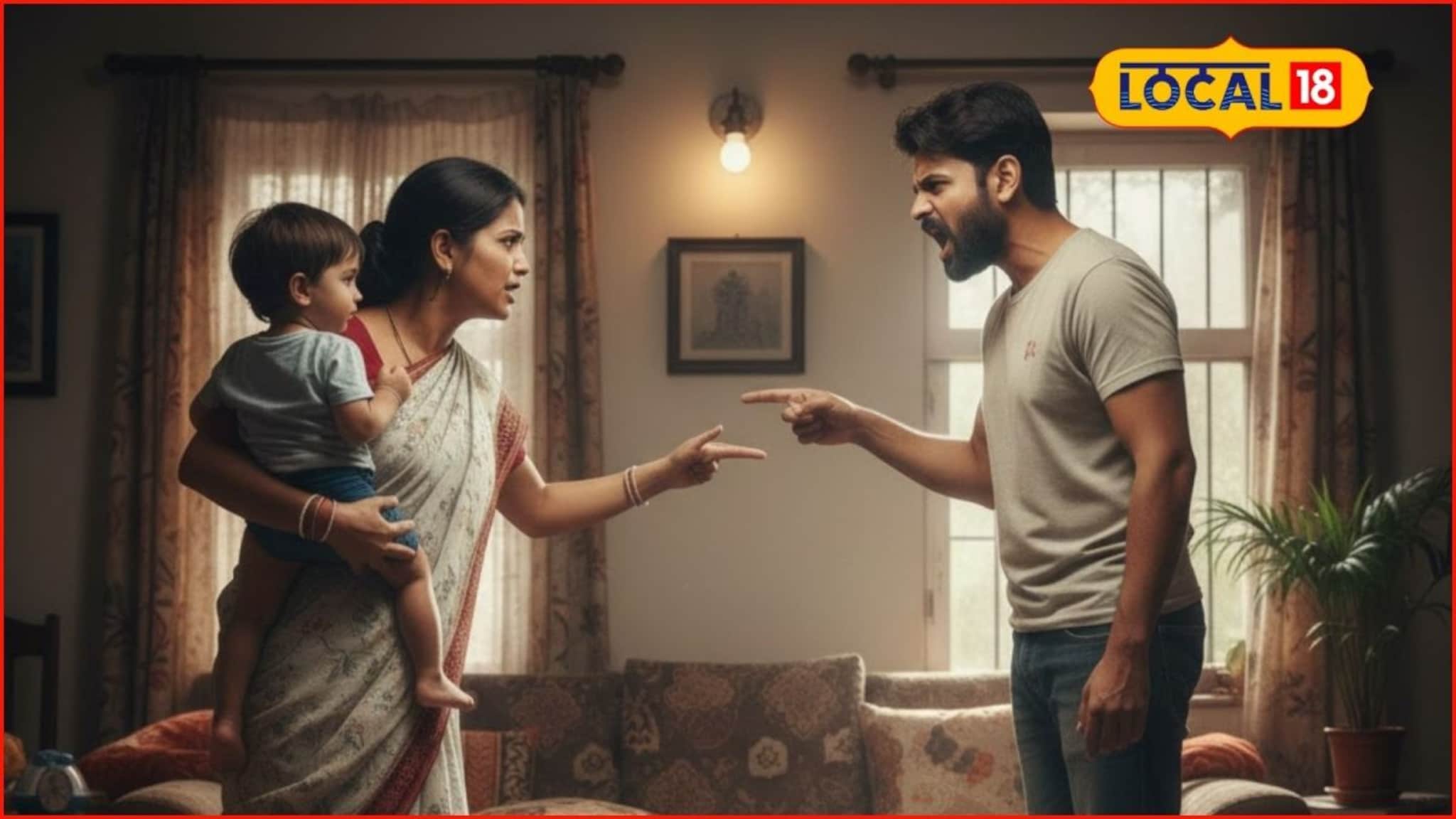 किरकोळ वाद, पतीचं डोकं फिरलं, लोखंडी गज तापवला अन् पत्नीच्या..., बीडमध्ये धक्का