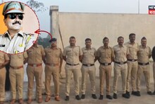सावरायला 1 सेकंदही मिळाला नाही, क्षणात पोलीस अधिकाऱ्याचा मृत्यू, झेंड्याला सलामी दिली अन्...