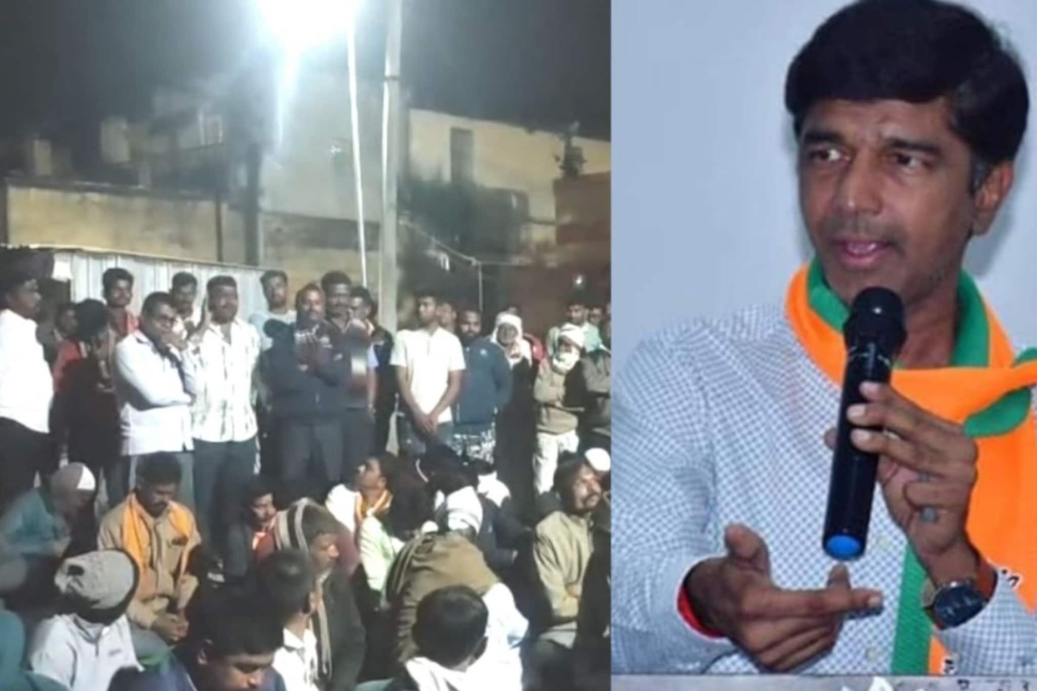 तरुणाचा पोटतिडकीने सवाल अन् भाजप आमदाराची बोलती बंद, VIDEO व्हायरल तरुणाचा पोटतिडकीने सवाल अन् भाजप आमदाराची बोलती बंद, VIDEO व्हायरल