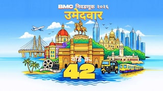 २०२६ च्या बीएमसी निवडणुकीत प्रभाग क्रमांक ४२ (पी/उत्तर) चे उमेदवार. (प्रतिमा: न्यूज१८ निवडणूक)