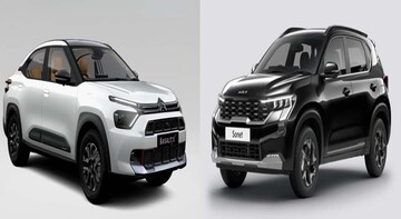 Citroen Basalt की Kia Sonet, फीचर्सच्या बाबतीत कोणती SUV बेस्ट? पाहा फरक