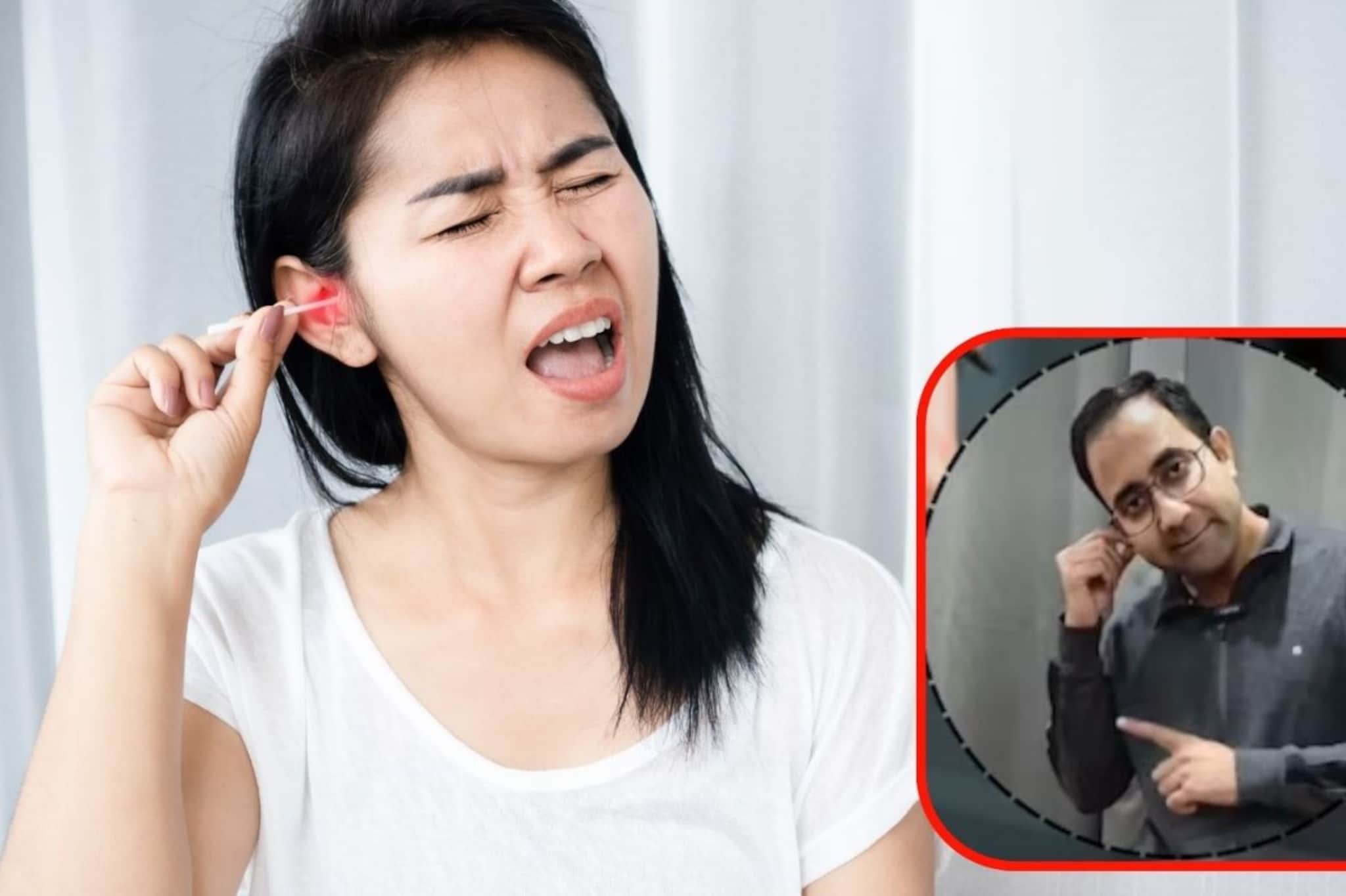 कानात शिरलेलं पाणी सहज निघेल, करा हे उपाय; ईएनटी डॉक्टरांनी सांगितली योग्य पद्धत