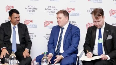 Davos: Raigad-Pen Growth Center Announced, 1 Lakh Crore Investment Expected