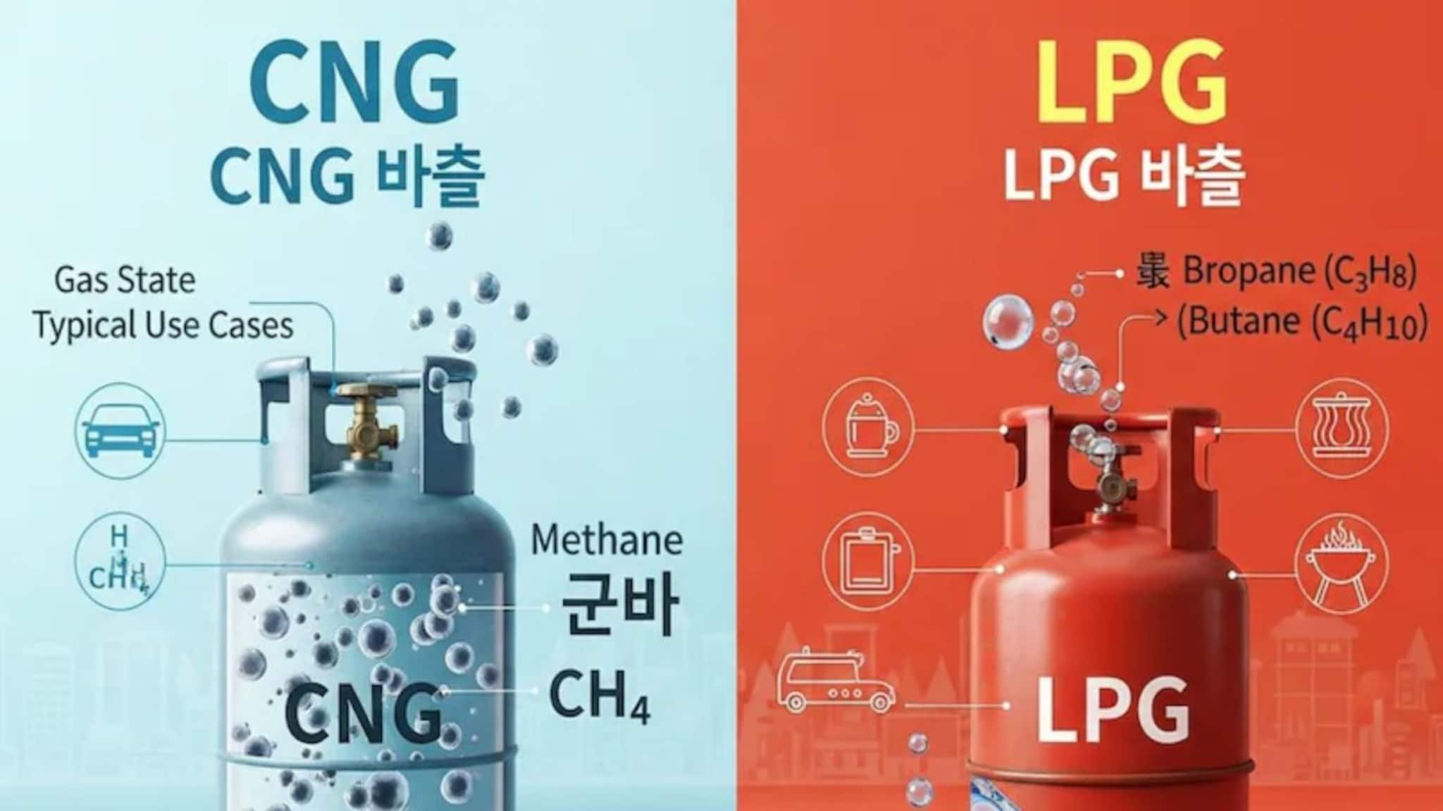 LPG vs CNG: एलपीजी गॅस आणि सीएनजी गॅस यात नक्की फरक काय? पर्यावरणासाठी कोणता आहे चांगला