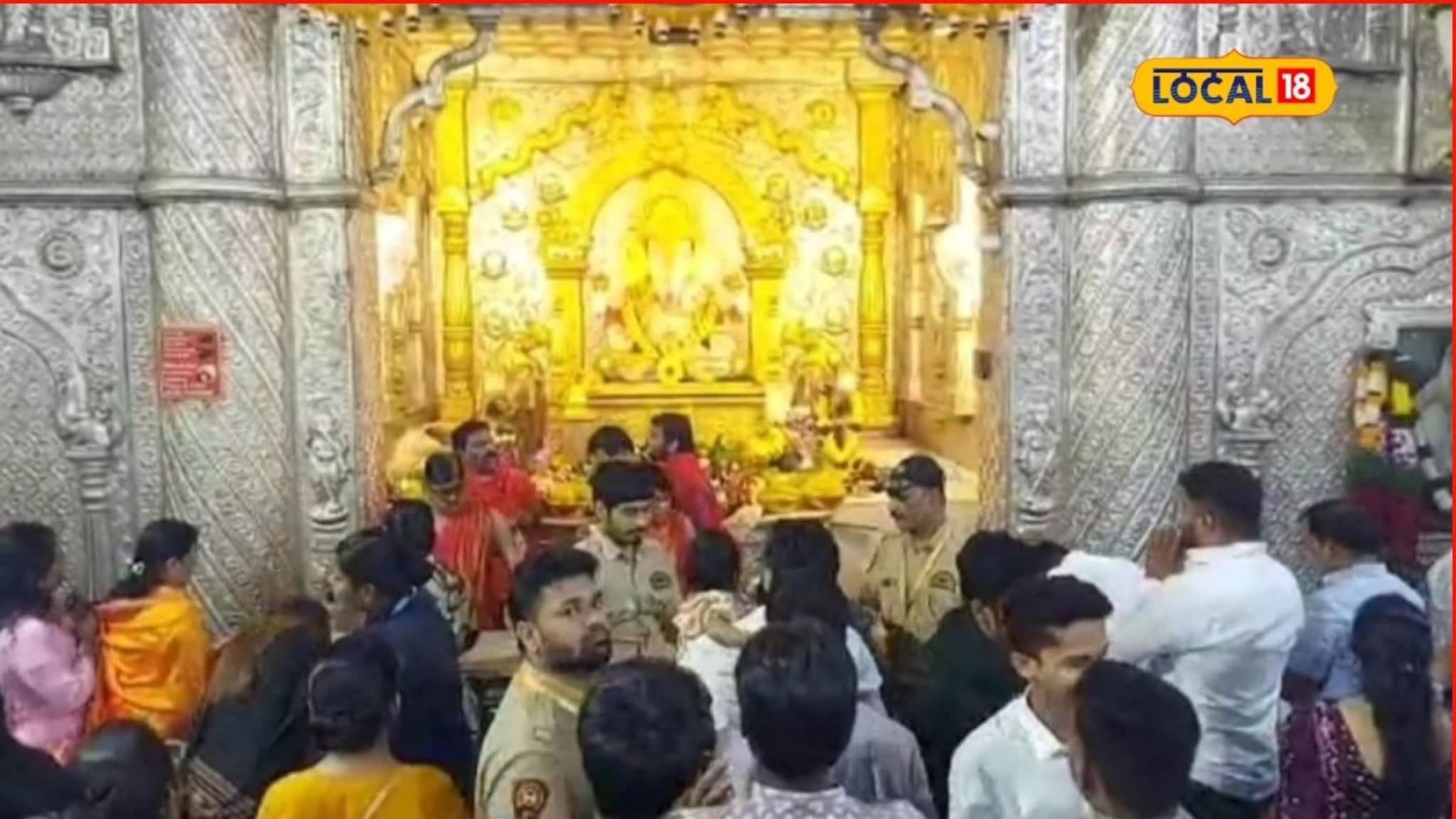 बाप्पाच्या दर्शनानं नववर्षाची सुरुवात! दगडूशेठ गणपती मंदिरात भाविकांची अलोट गर्दी, Video