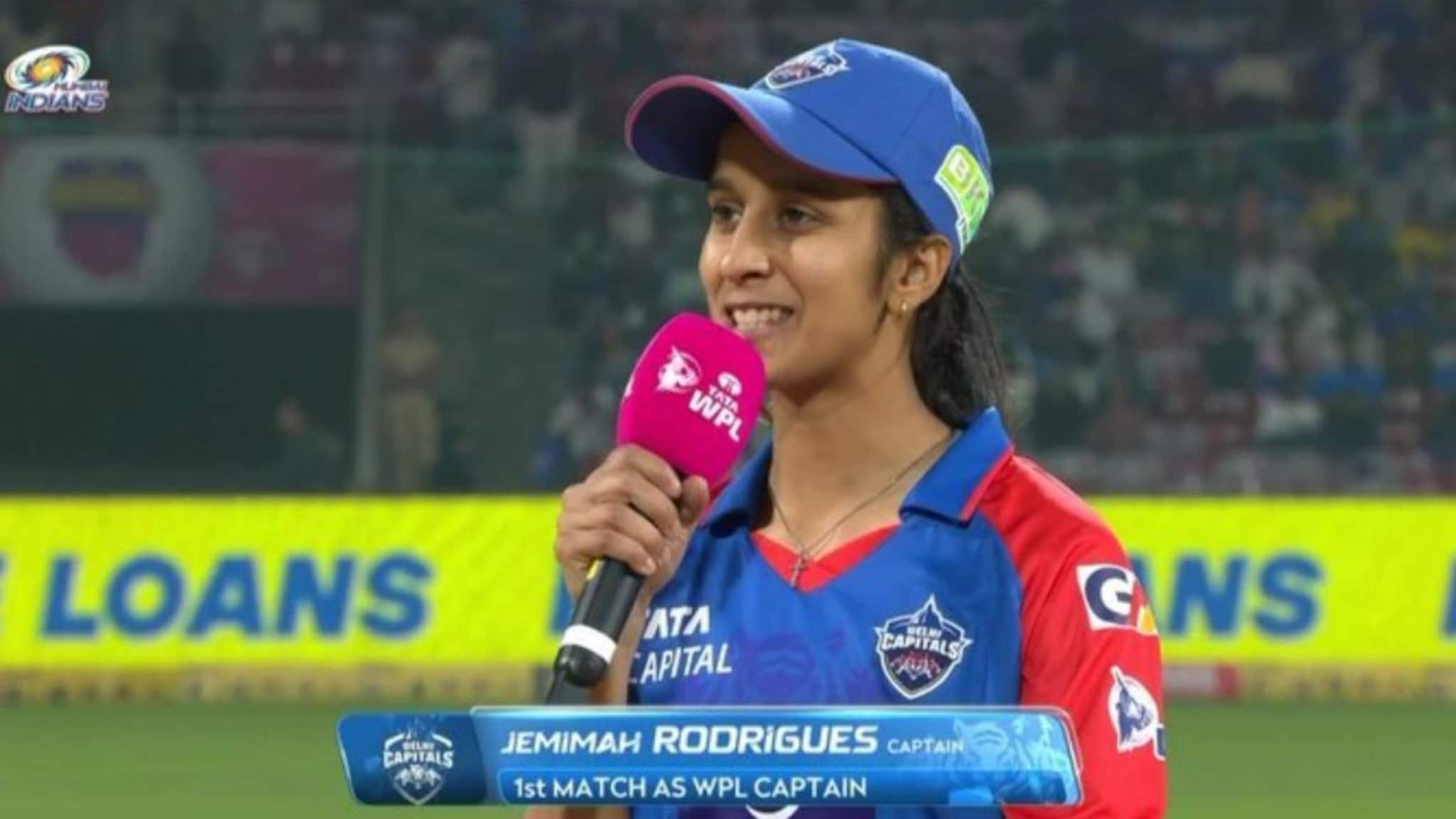 Jemimah Rodrigues : 1 धाव करून जेमीने इतिहास रचला, मैत्रीण स्मृती मानधनाचाच रेकॉर्ड मोडला