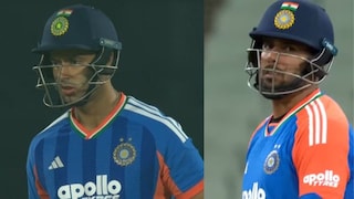 एकहाती खेचत होता मॅच, पण दुबेला नशिबाने दगा दिला, हर्षितच्या शॉटमुळे आऊट झाला, मैदानात ड्रामा!