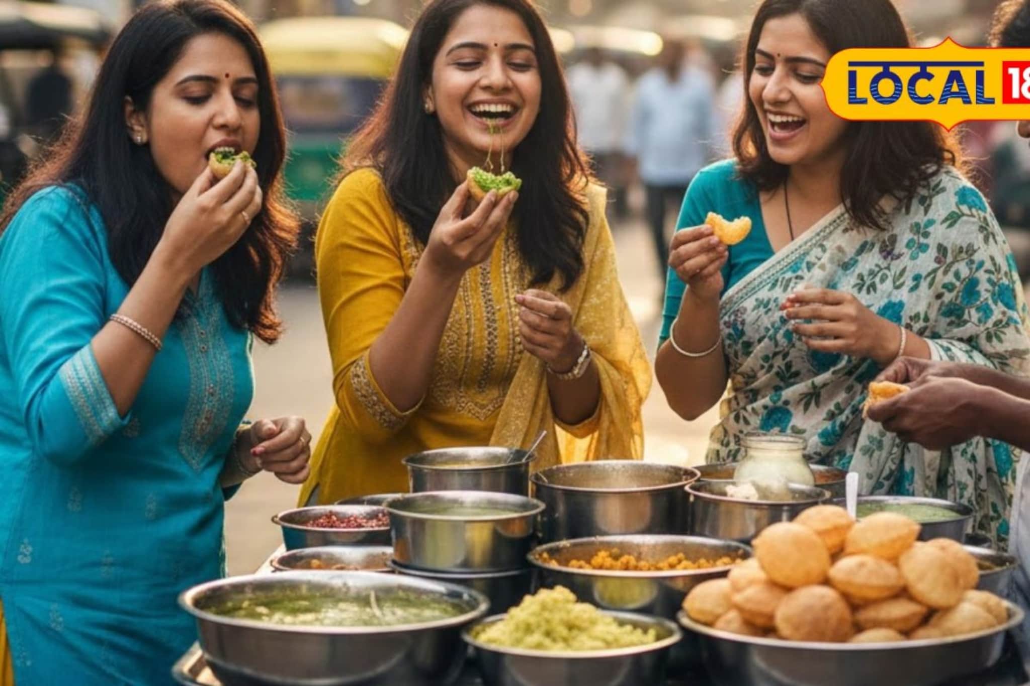 कधीही न चाखलेली जांभळ्या रंगाची पाणीपुरी मुंबईतील 'या' ठिकाणी मिळते