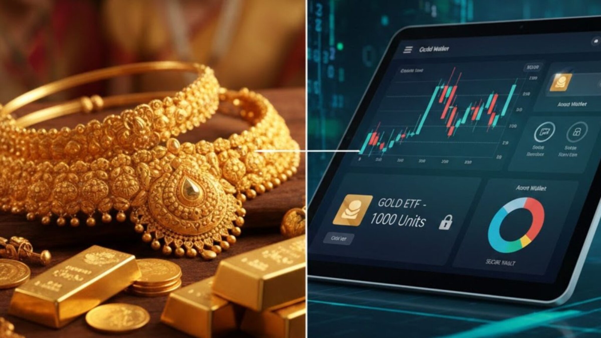 Physical Gold की Gold ETF, 2026 मध्ये स्मार्ट इन्व्हेस्टमेंट कोणती? कोणतं सोनं विकत घेणं खरंच फायदेशीर?