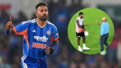 हार्दिकचा भर मैदानात कार्तिकसोबत मॅटर, हातात बॅट घेऊन तावातावाने बोलला, Video हार्दिकचा भर मैदानात कार्तिकसोबत मॅटर, हातात बॅट घेऊन तावातावाने बोलला, Video