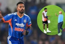 हार्दिकचा भर मैदानात कार्तिकसोबत मॅटर, हातात बॅट घेऊन तावातावाने बोलला, Video