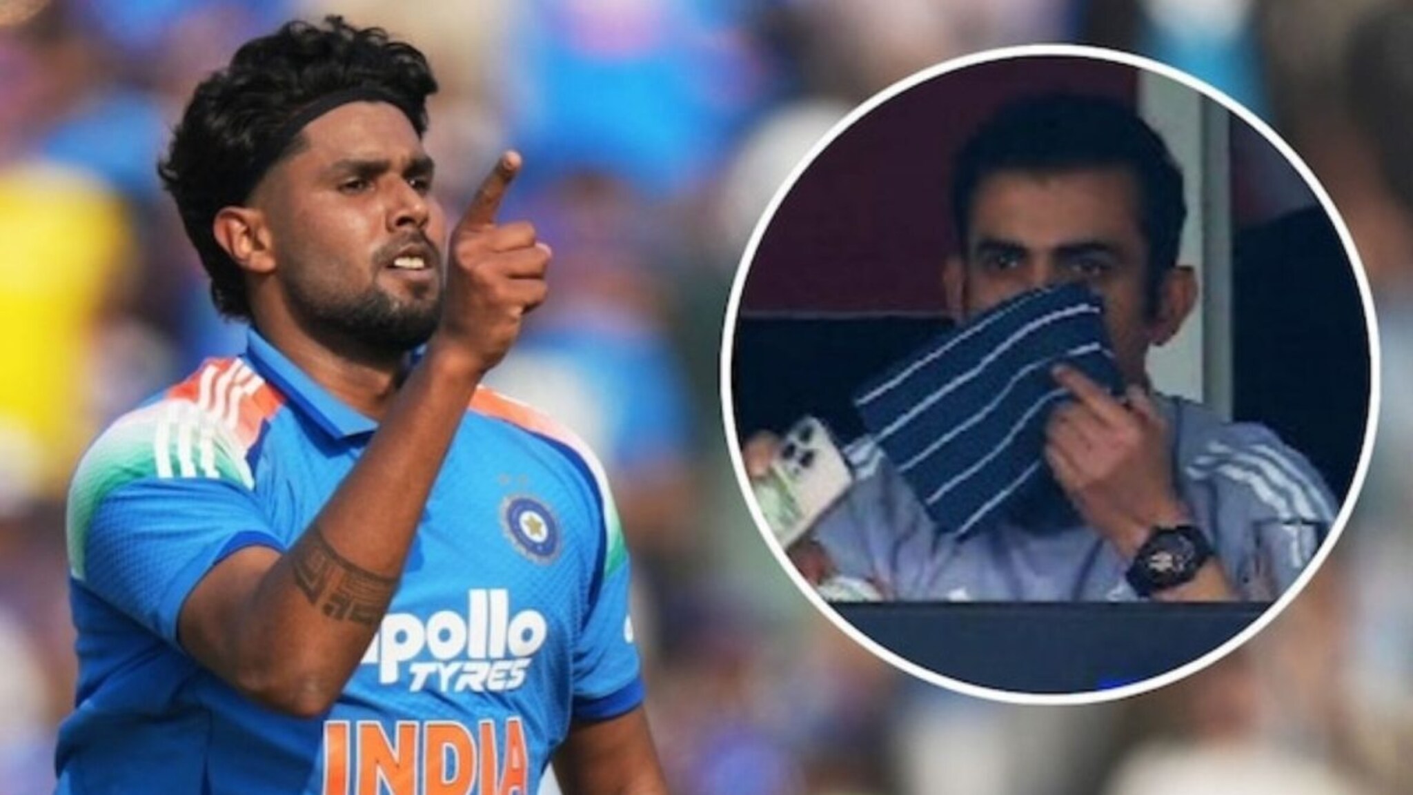 IND vs NZ : विकेट हर्षितची, पण चर्चा गंभीरच्या रिएक्शनची... खतरनाक बॉलने उखडला कॉनवेचा स्टंप, Video