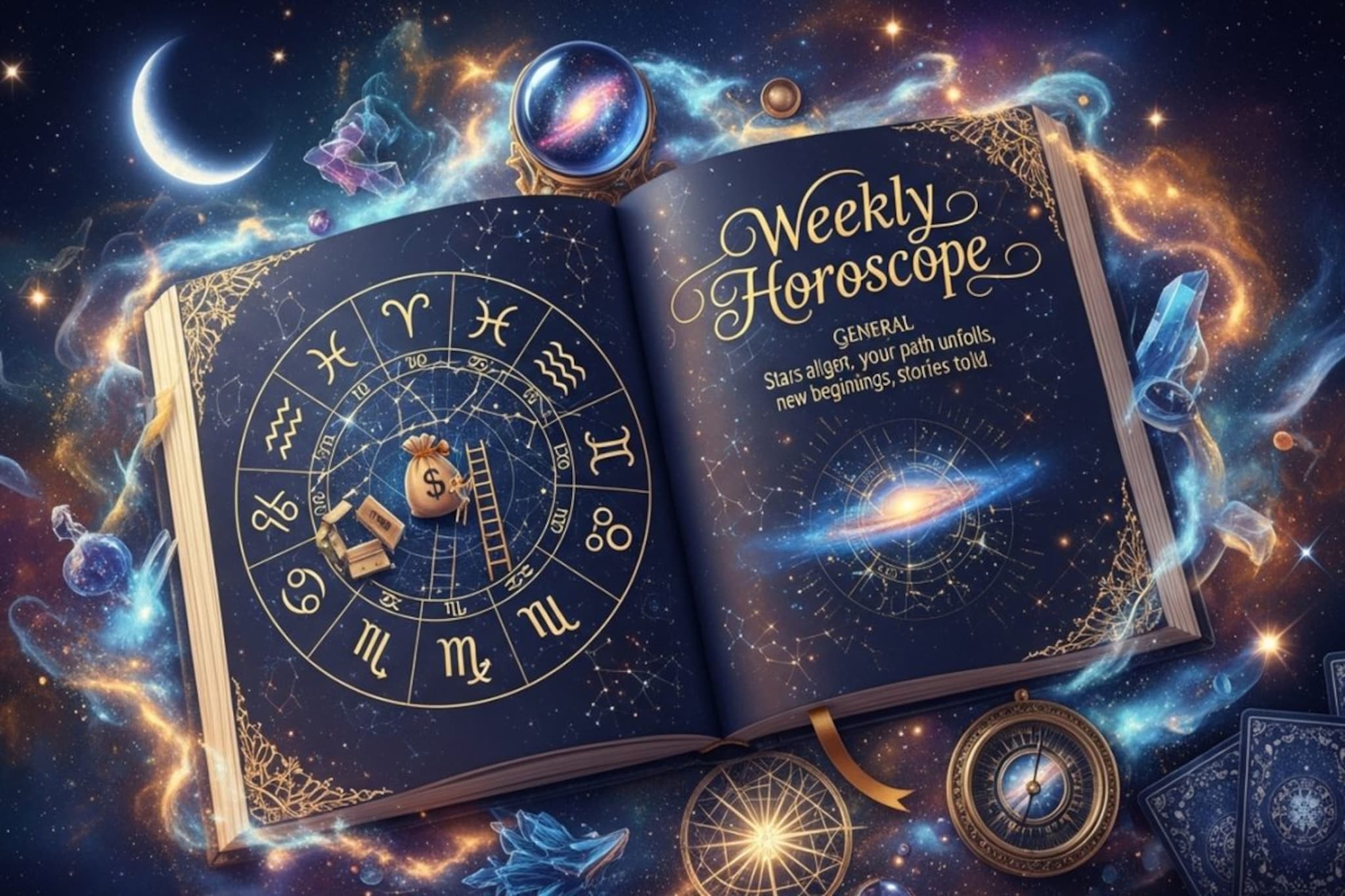 19 जानेवारीपासून सुरू होणारा आठवडा कोणासाठी कसा? मेष ते मीन साप्ताहिक राशीफळ