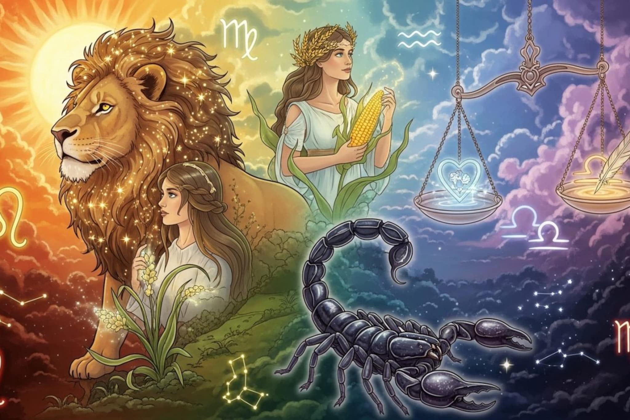 सिंह कन्या तूळ वृश्चिक राशींचे साप्ताहिक राशीफळ; आनंदी वार्ता कोणाला? महिनाखेरीस सिंह कन्या तूळ वृश्चिक राशींचे साप्ताहिक राशीफळ; आनंदी वार्ता कोणाला? महिनाखेरीस