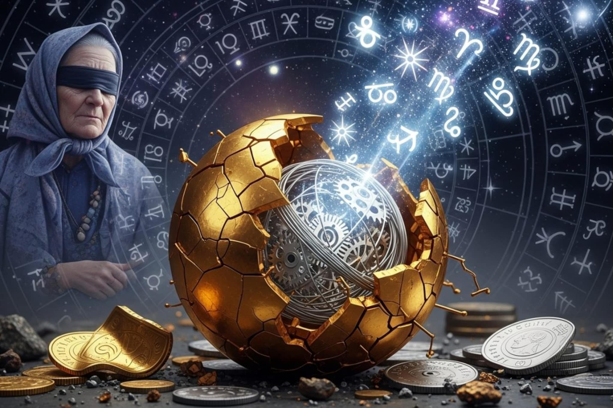 सोनं-चांदी शेअर मार्केट अपघात..! 2026 मध्ये बाबा वेंगाच्या भविष्यवाण्यांचा रंग?