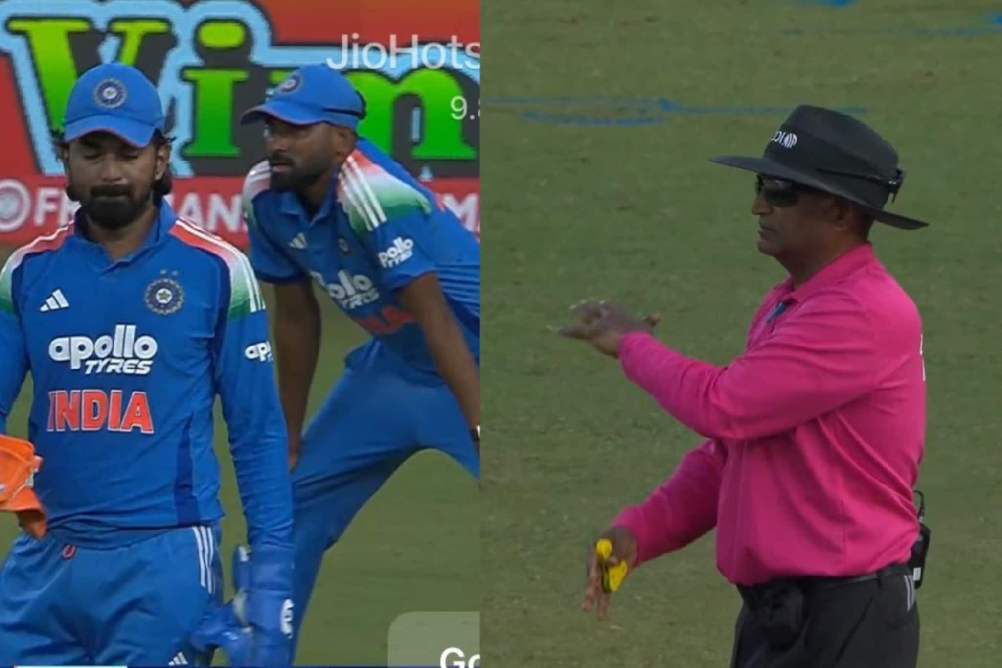 LIVE सामन्यात अंपायरकडून मोठी चूक घडली, विकेटमागून राहुल ओरडत धावत आला, नेमकं का