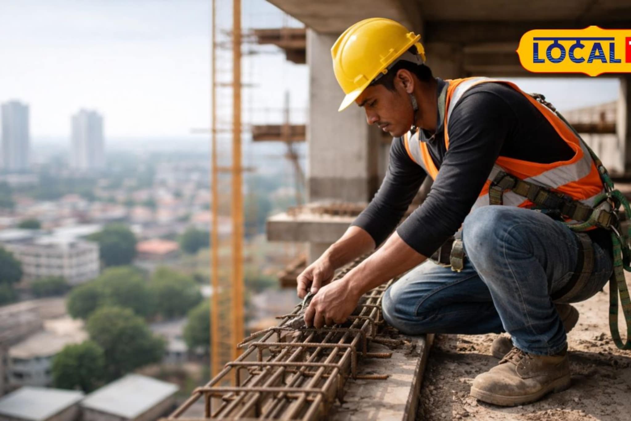 इमारतीच्या 4 थ्या मजल्यावरून पडून मजुराचा मृत्यू; तपासात धक्कादायक सत्य समोर इमारतीच्या 4 थ्या मजल्यावरून पडून मजुराचा मृत्यू; तपासात धक्कादायक सत्य समोर