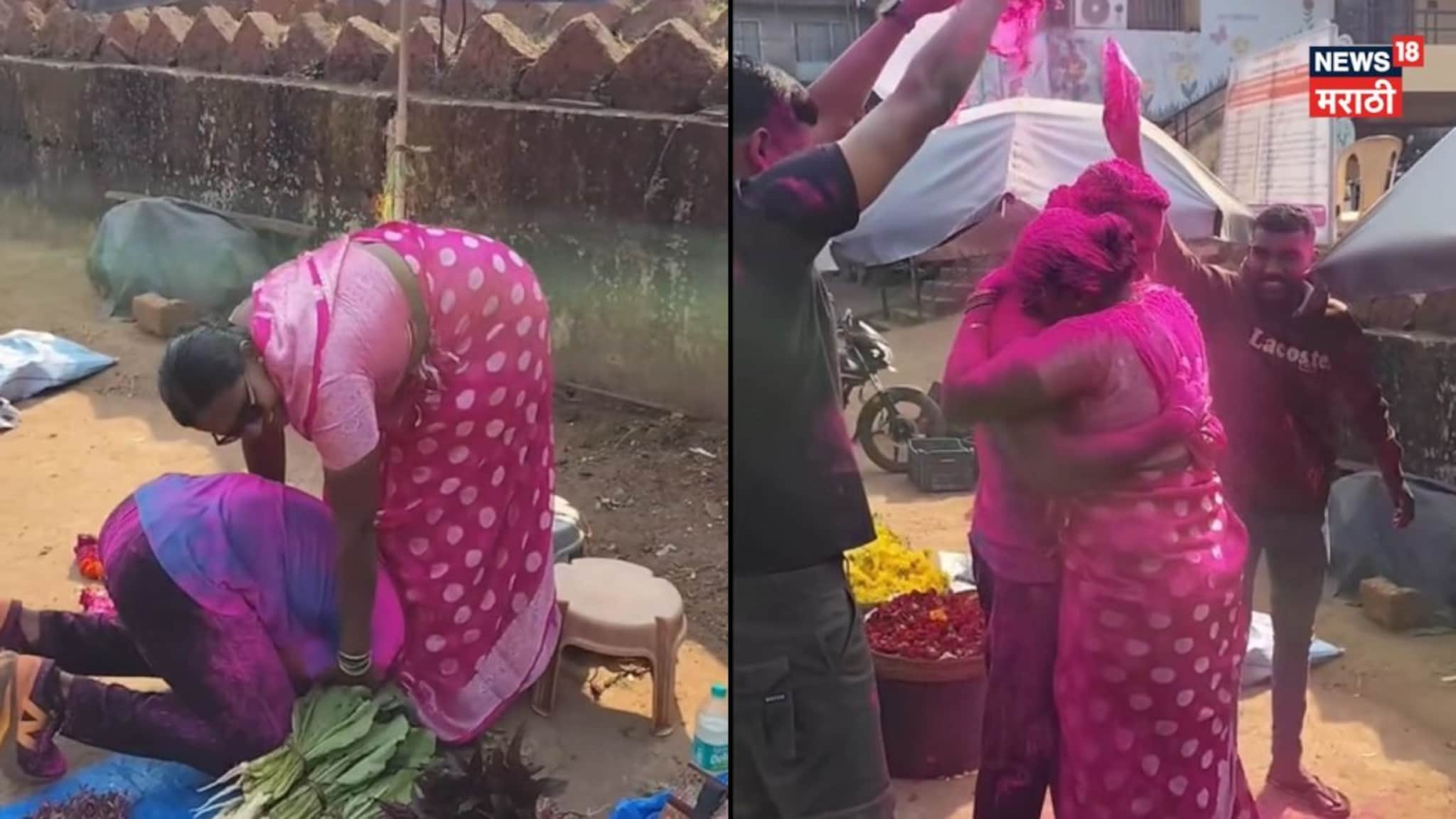 अन् त्याने भररस्त्यात आईचे पाय धरले, डोळ्यात घळाघळा अश्रू आणि कडकडून मिठी