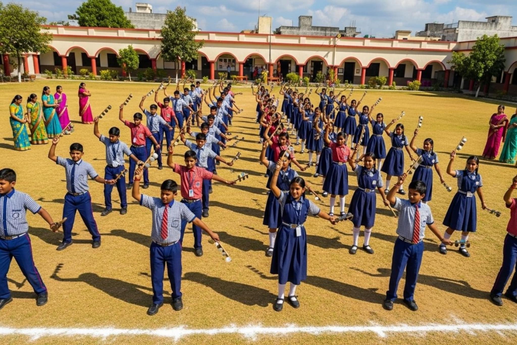 बीड: शाळेच्या मैदानावर मुलांसमोरच मुख्याध्यापकाचा हृदयविकाराने मृत्यू