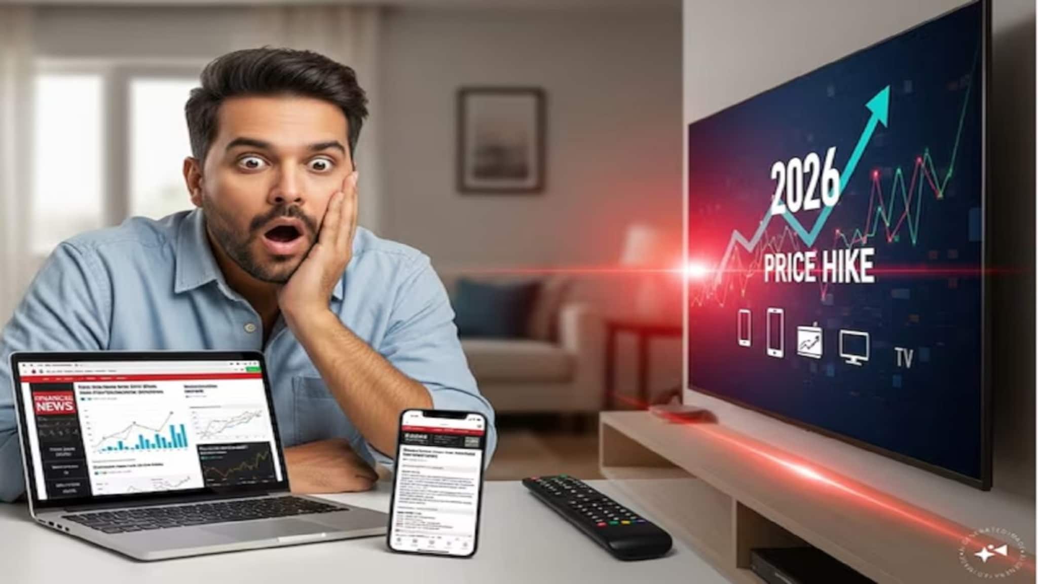 ग्राहकांना बसणार मोठा धक्का! स्मार्टफोन, टीव्ही, लॅपटॉप होऊ शकतात 8% महाग