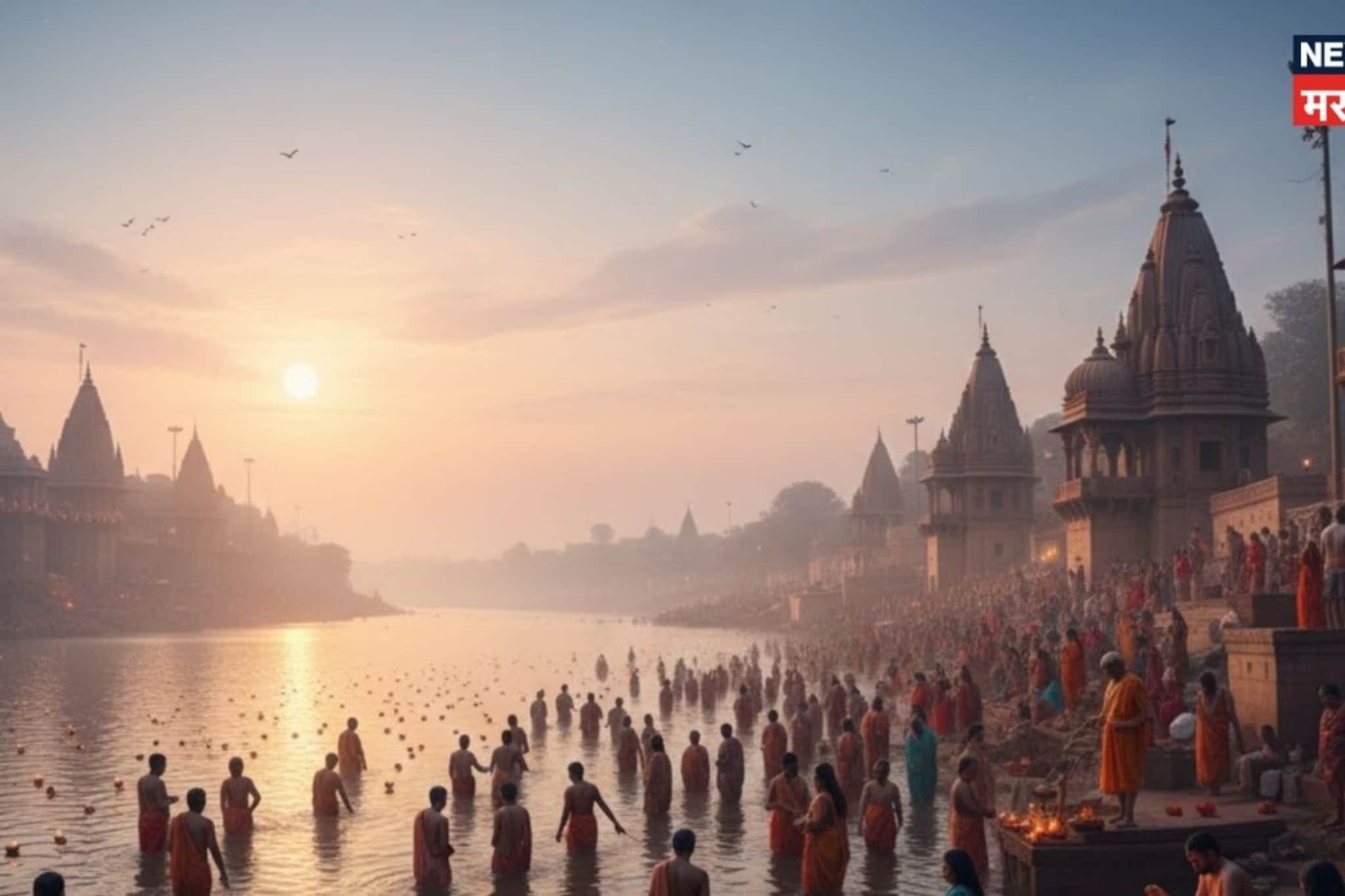 पवित्र स्नानासाठी शेवटचा चान्स, 'हा' मुहूर्त चुकवला तर वर्षभर पाहावी लागेल वाट पवित्र स्नानासाठी शेवटचा चान्स, 'हा' मुहूर्त चुकवला तर वर्षभर पाहावी लागेल वाट