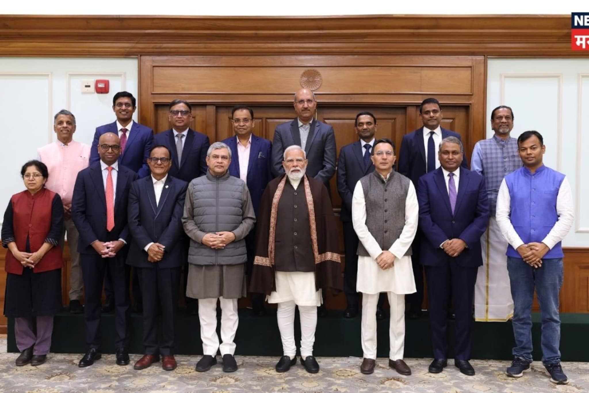 नरेंद्र मोदींचा एआय इम्पॅक्ट समिटमध्ये तज्ञांशी संवाद, भारताचा मिशन नरेंद्र मोदींचा एआय इम्पॅक्ट समिटमध्ये तज्ञांशी संवाद, भारताचा मिशन