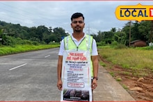 मुंबई-गोवा महामार्गावर वाढले अपघात, इंजिनिअर तरुणानं केलं असं, संपूर्ण महाराष्ट्रात चर्चा, Video