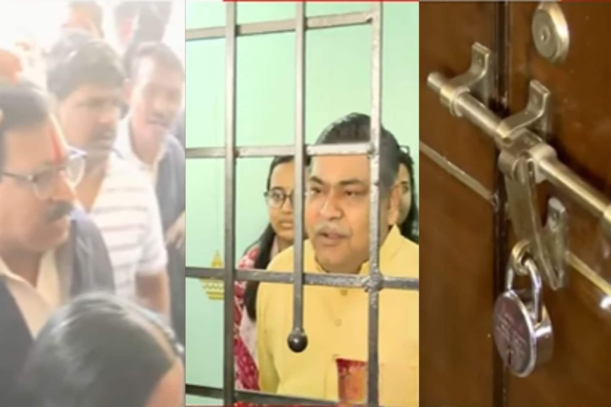 आधी नाशिक मग नागपूर, भाजपात हायहोल्टेज ड्रामा, थेट नेत्यांना ठेवलं डांबून