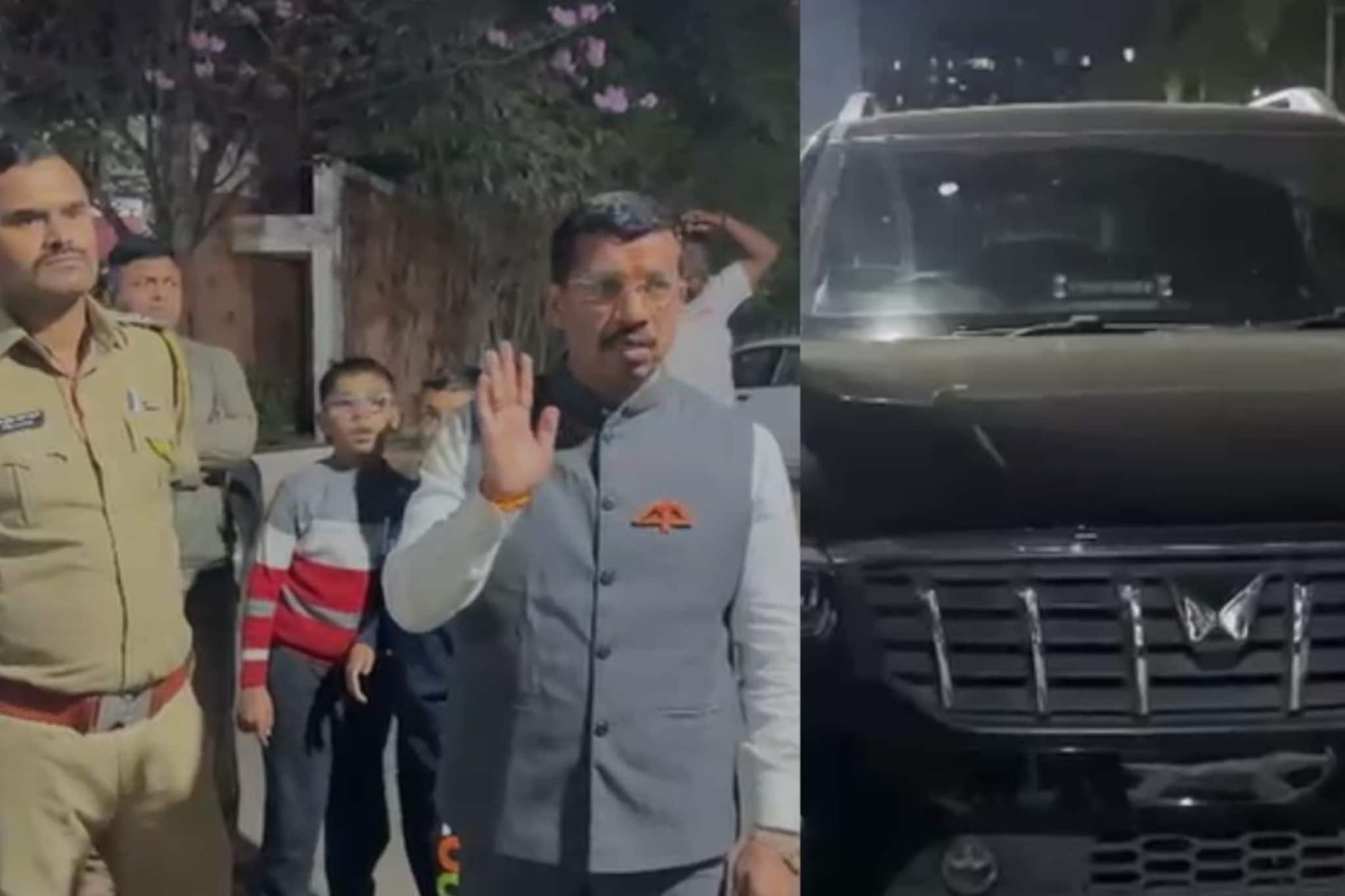 पुण्यात निवडणुकीच्या धामधुमीत शिवसेना नेत्याच्या वाहनावर हल्ला, नेमकं काय घडलं? पुण्यात निवडणुकीच्या धामधुमीत शिवसेना नेत्याच्या वाहनावर हल्ला, नेमकं काय घडलं?