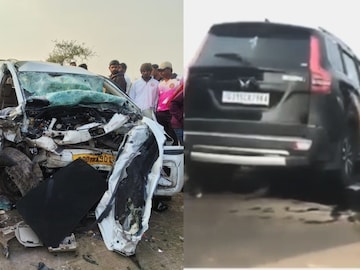 Maruti Ertiga आणि Mahindra स्कॉर्पिओची धडक, 4 जणांचा जागेवर मृत्यू, PHOTOS Maruti Ertiga आणि Mahindra स्कॉर्पिओची धडक, 4 जणांचा जागेवर मृत्यू, PHOTOS