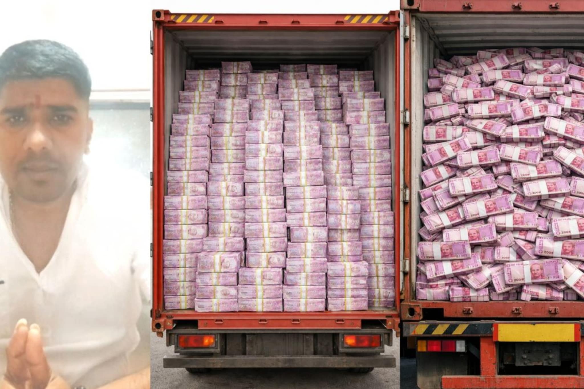 2 हजारांच्या नोटा, 400 कोटींचे 2 कंटेनर कसे लुटले? नाशिकच्या संदीपने सांगितलं