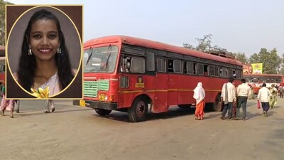 जलगाँव: चालीसगाँव बस स्टैंड पर स्कूल छात्रा की बस दुर्घटना में दुखद मौत