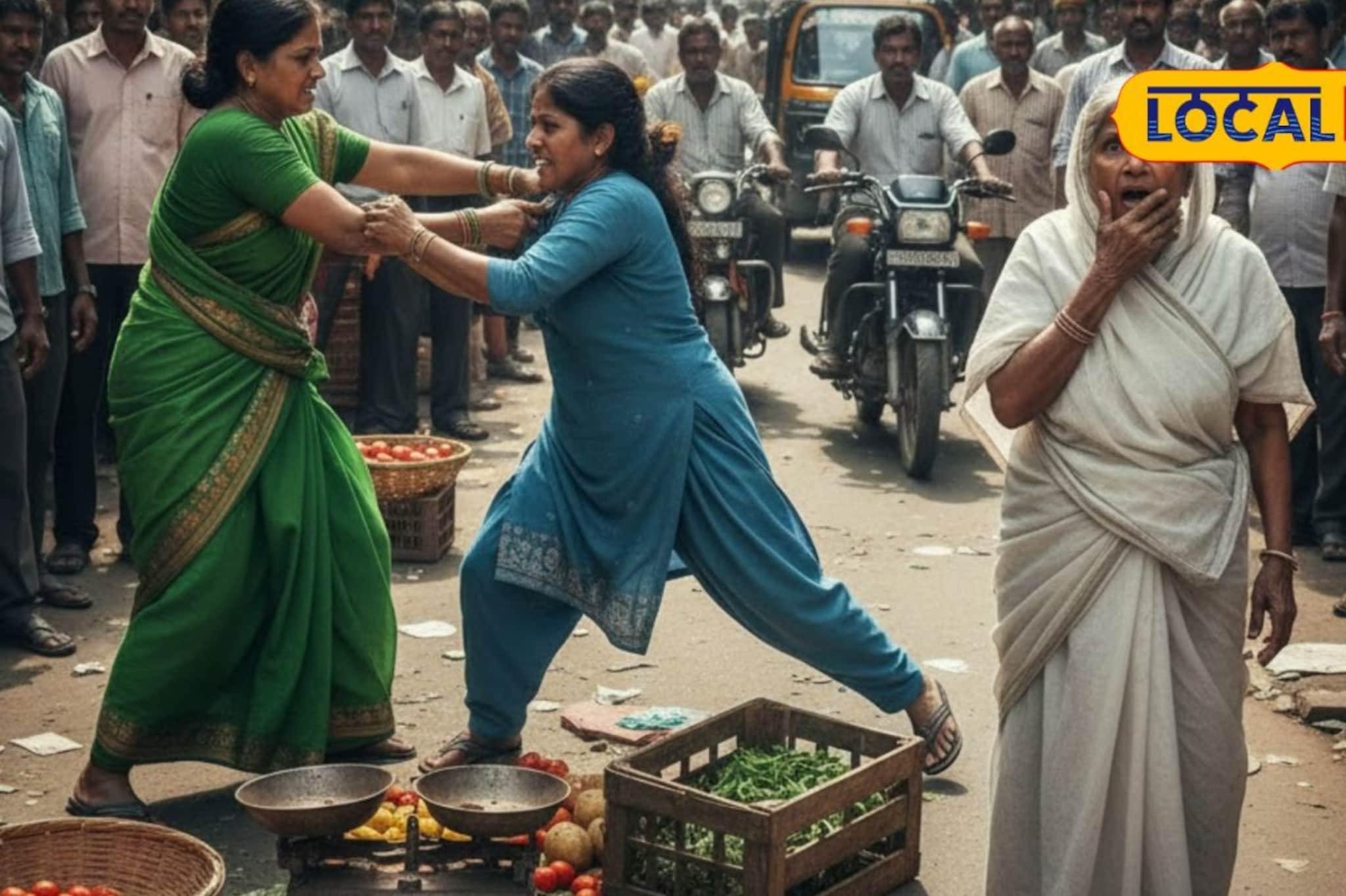 दोन महिलांच्या भांडणात पडलेल्या सासूसोबत घडला अनपेक्षित प्रकार दोन महिलांच्या भांडणात पडलेल्या सासूसोबत घडला अनपेक्षित प्रकार