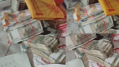 खारघर पैशांची बॅग