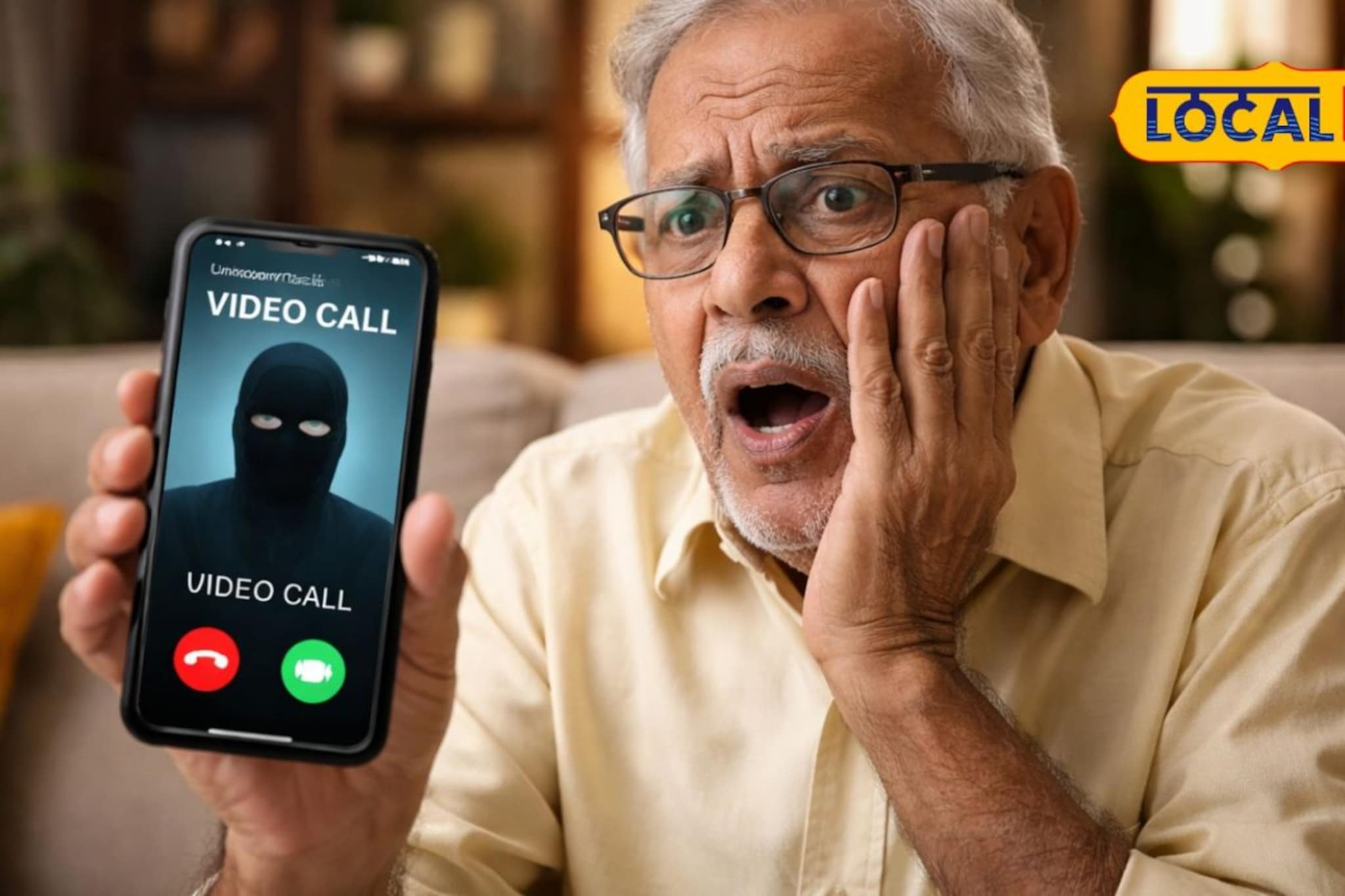 व्हिडिओ कॉल आणि सततचा वॉच,वयोरुद्ध व्यक्तीसोबत घडला धक्कादायक घडला प्रकार