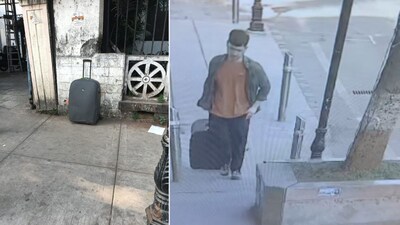 नितेश राणे के मुंबई बंगले के बाहर संदिग्ध बैग मिला, CCTV में ट्रॉली वाला व्यक्ति कैद.