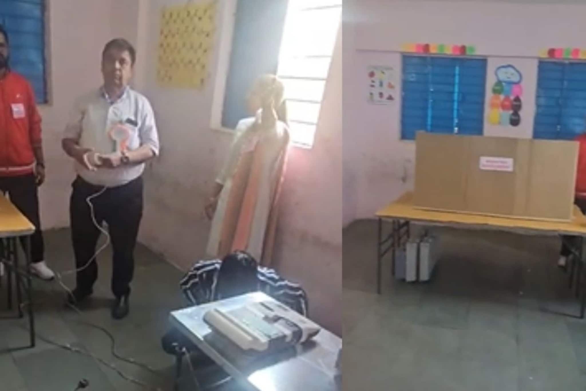 'फुल घोटाळा चालू आहे' घड्याळचं बटण दाबलं अन् कमळासमोर..,पिंपरीतला VIDEO 'फुल घोटाळा चालू आहे' घड्याळचं बटण दाबलं अन् कमळासमोर..,पिंपरीतला VIDEO