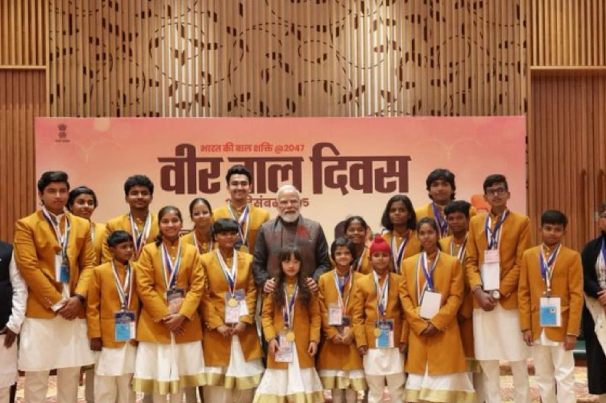 नवी दिल्लीतील वीर बाल दिवस कार्यक्रमाची झलक पंतप्रधानांनी केली सामायिक