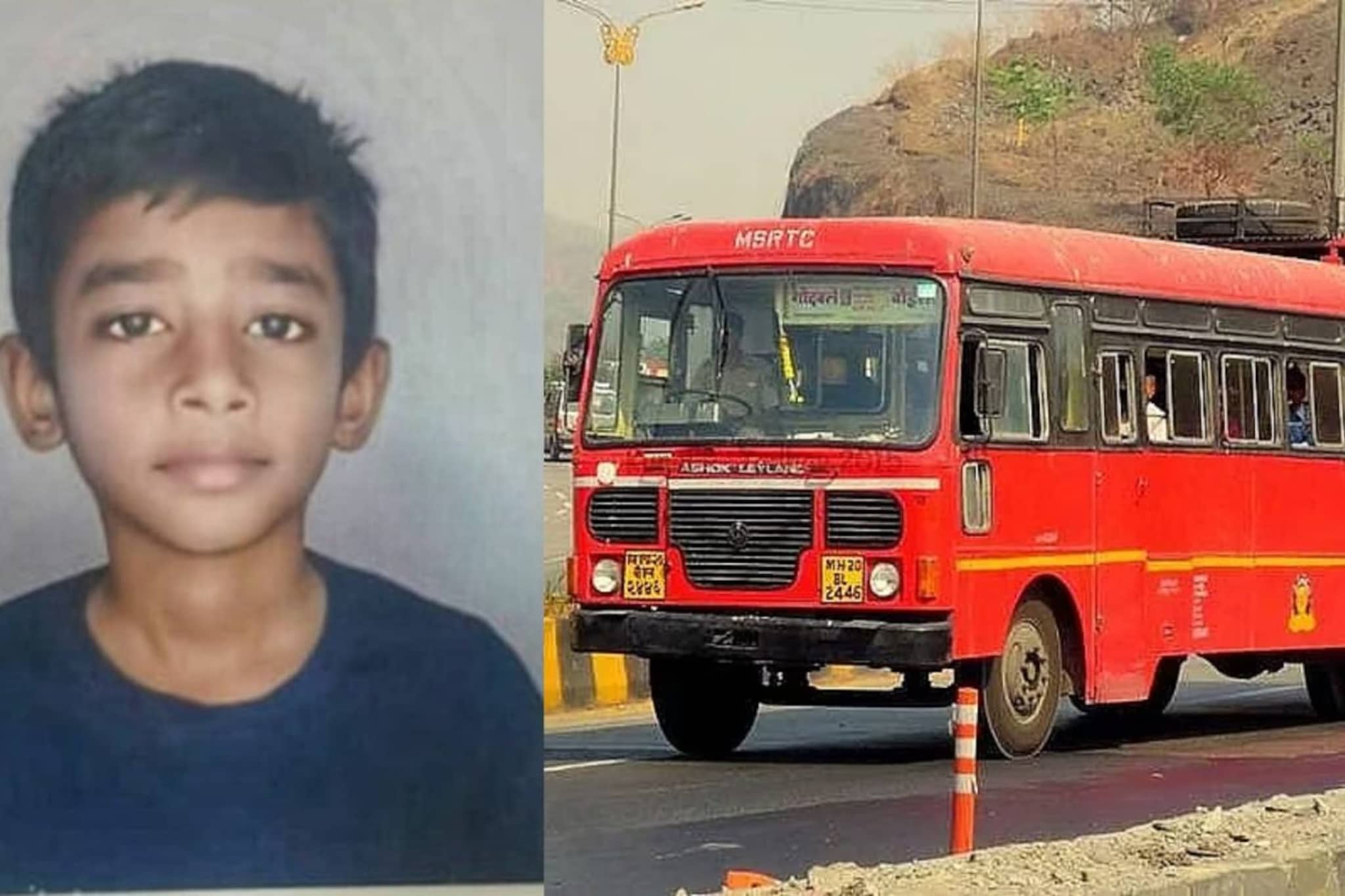 ST पास घरी राहिला, कंडक्टरने पाचवीतील प्रथमेशला हायवेवर उतरवलं, रडणंही ऐकलं नाही