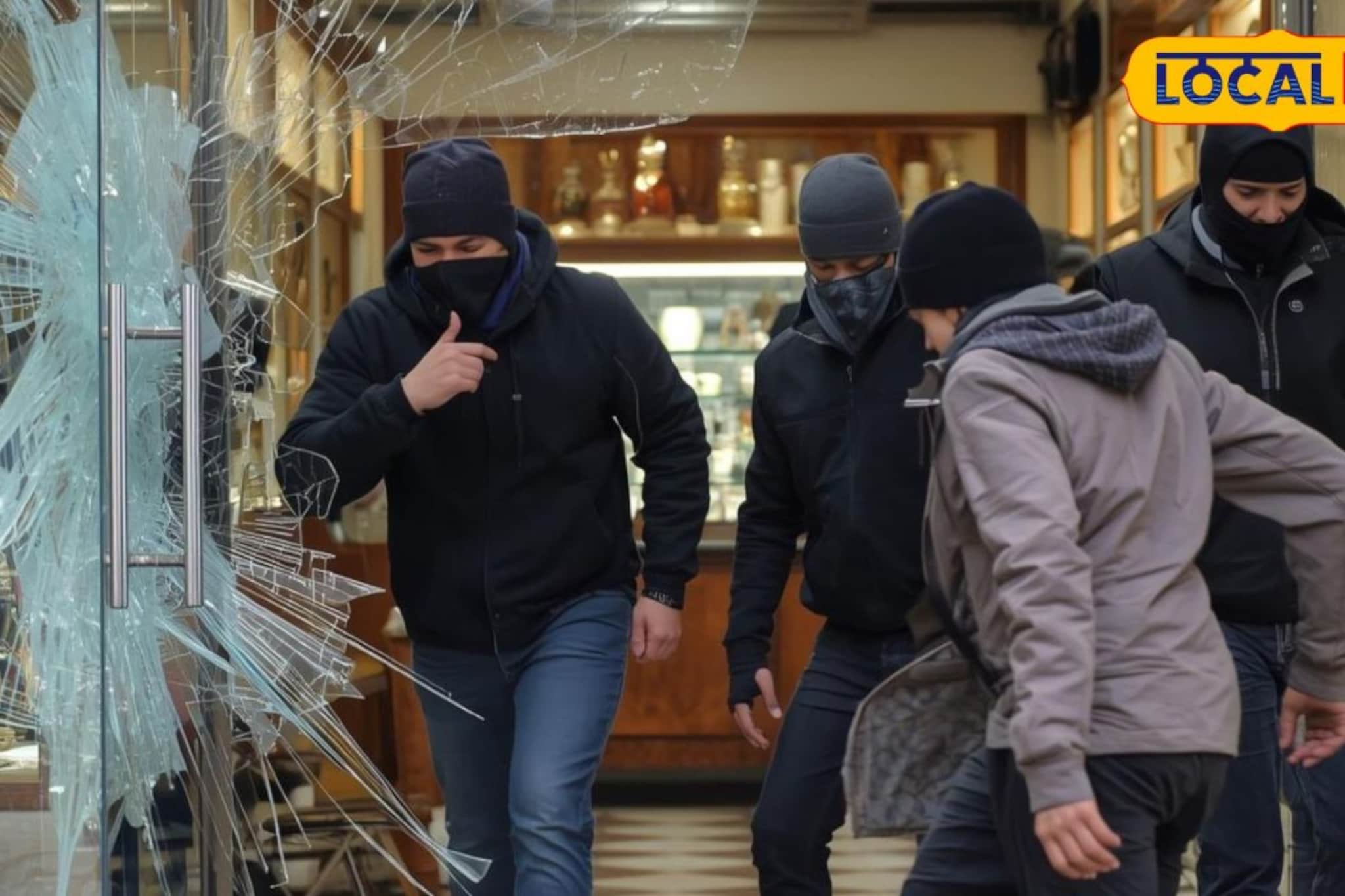 दुकानदार एकटा पाहिला अन् उपसले कोयते; पुण्यात साडेपाच मिनिटांत लाखोंचा 'गेम'