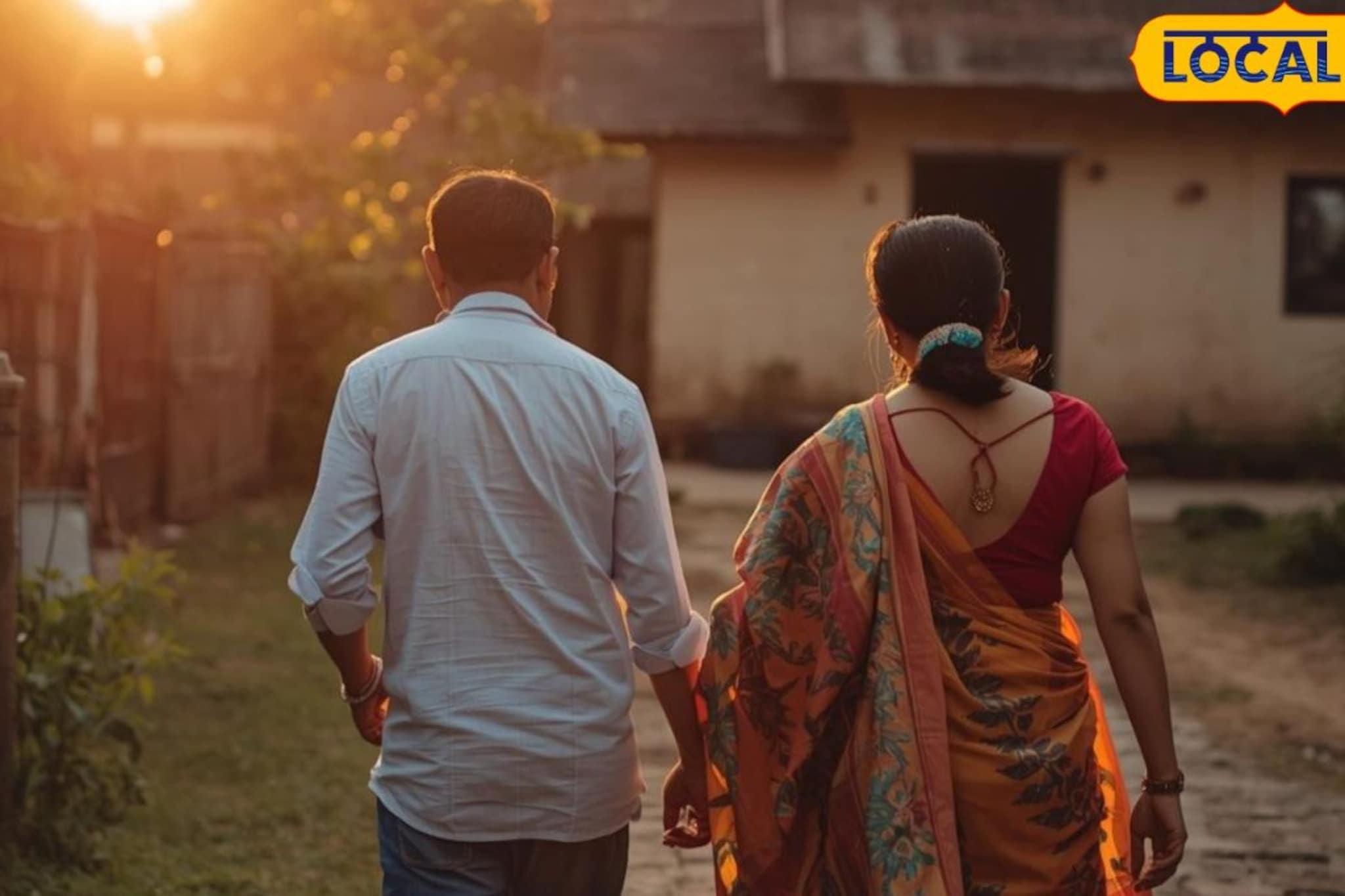 घराबाहेर फिरत होते पती-पत्नी; अचानक झाडीतून आवाज आला अन् क्षणात भयानक घडलं घराबाहेर फिरत होते पती-पत्नी; अचानक झाडीतून आवाज आला अन् क्षणात भयानक घडलं