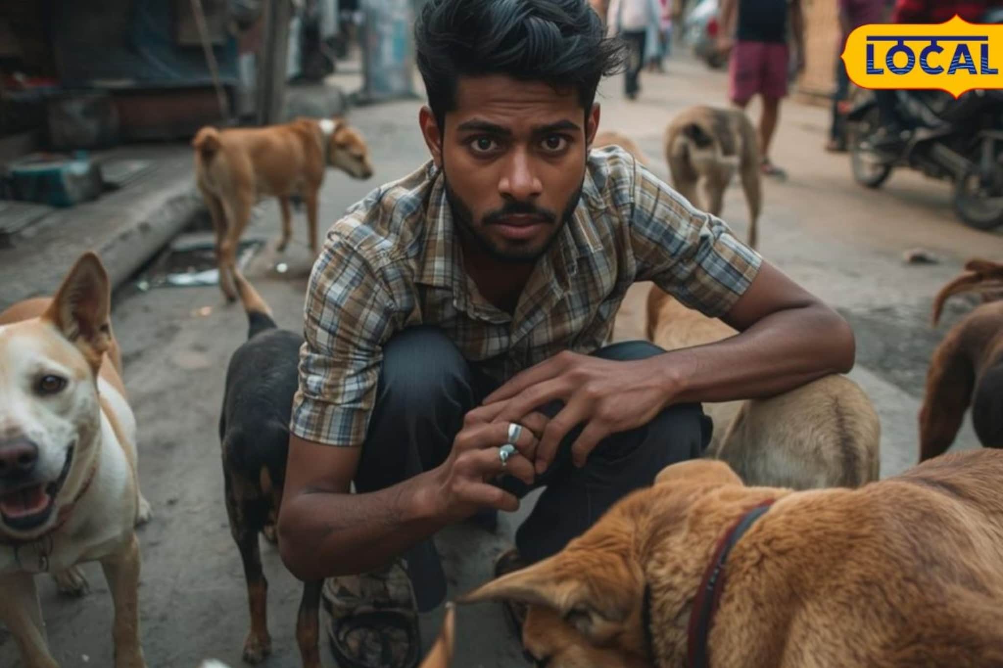 पुणे हादरलं! तरुणाच्या चेहऱ्याचे लचके तोडले; डोकं तोंडात धरून 10फूट फरफटलं अन्..
