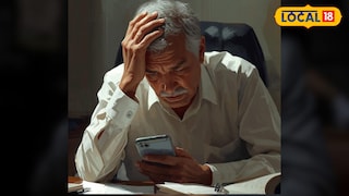 सायबर चोरट्यांनी लुटलं (AI Image) सायबर चोरट्यांनी लुटलं (AI Image)