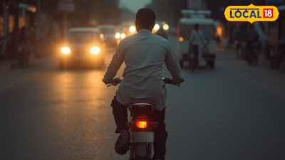 दुचाकीस्वाराकडे लाखोंची रोकड (AI image)