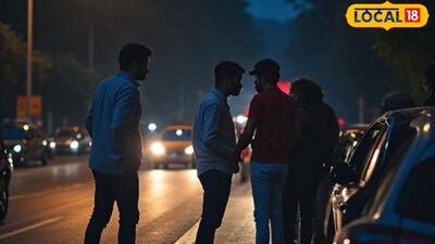 तरुणाला बेदम मारहाण (AI Image)