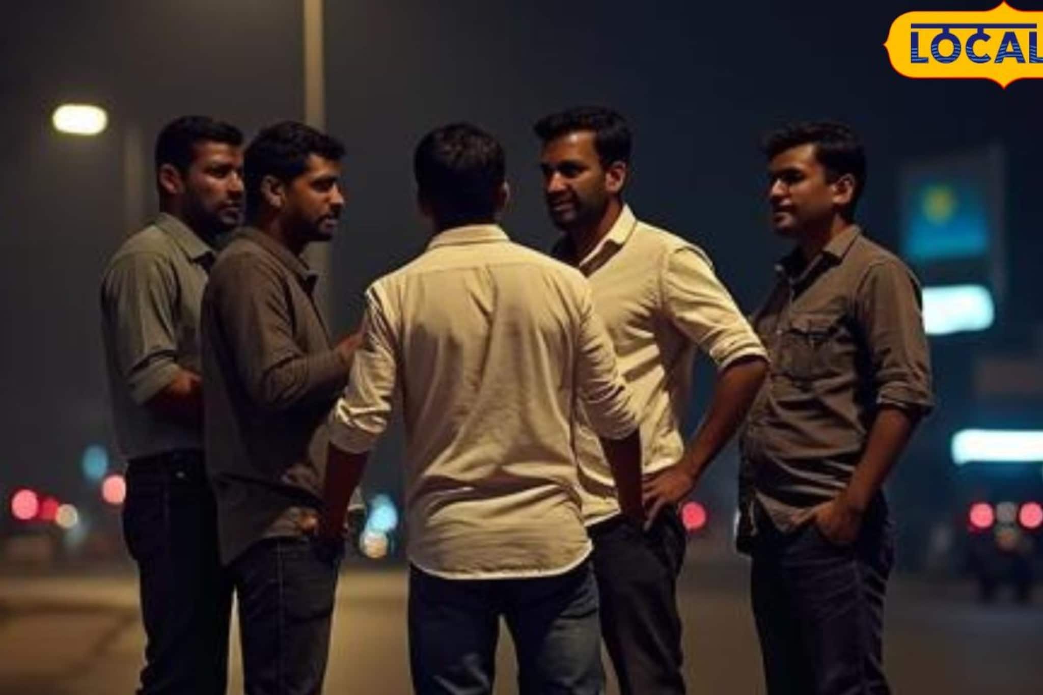 विमाननगरमध्ये थरार! पैशाच्या वादातून रस्त्यात अडवलं,  काडेपेटी काढली अन्...