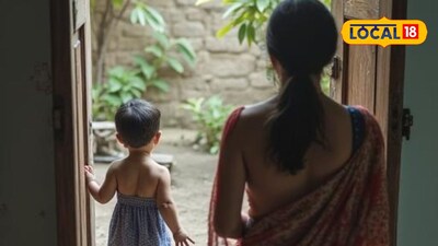 चिमुकल्याचा अपघातात मृत्यू (AI Image)