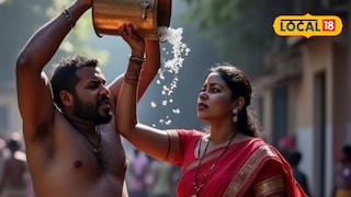 वहिनीच्या अंगावर ओतलं उकळतं पाणी (AI Image) 