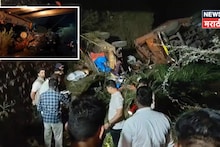 पंढरपुरातील अहिल्या पूलावर भीषण अपघात, ट्रॅक्टर अन् कंटेनर नदीत कोसळला, दोघांचा जागीच मृत्यू